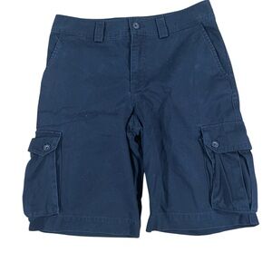 Ralph Lauren Blue Cargo Shorts Practical Design